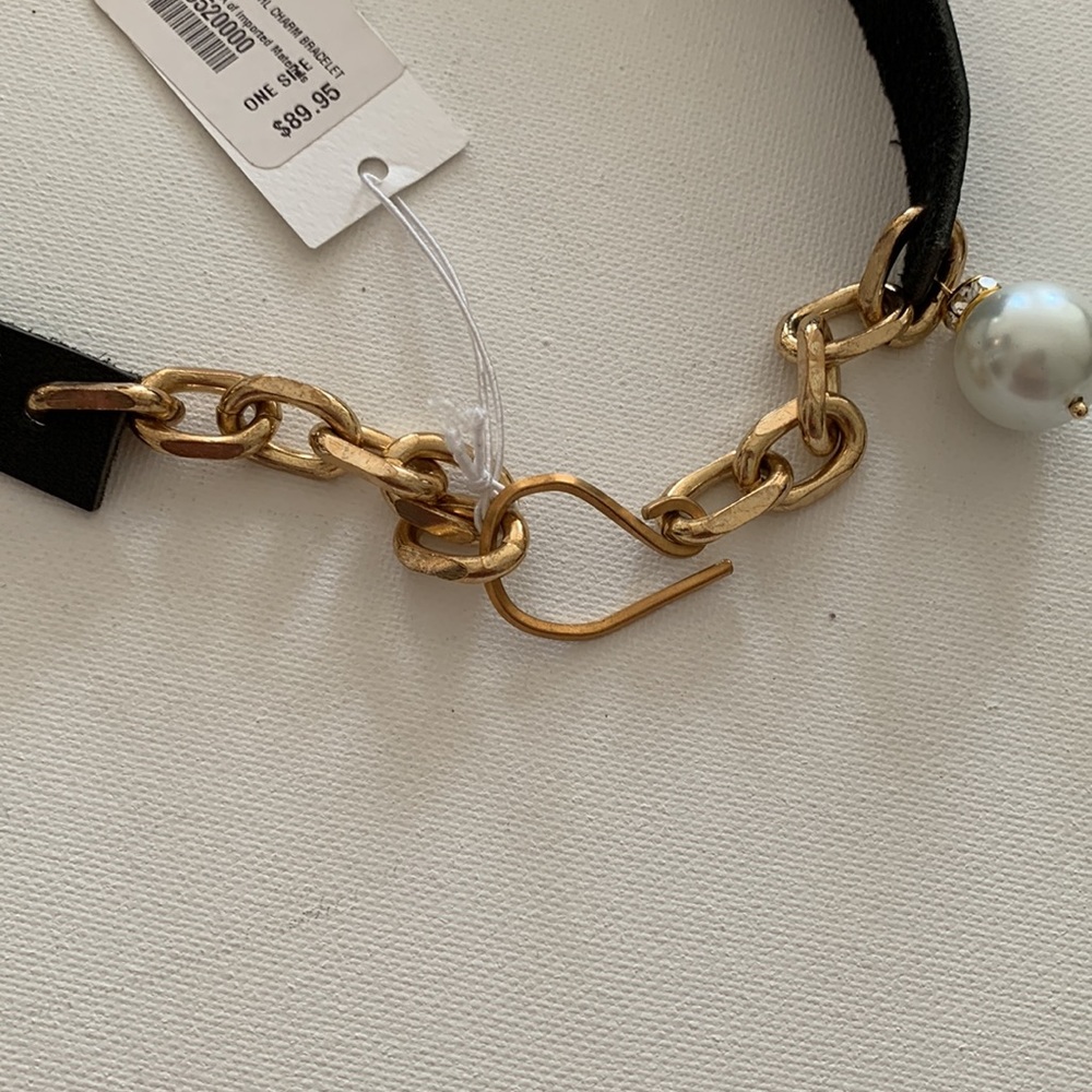 Black Leather Bracelet - Picture 5 of 8